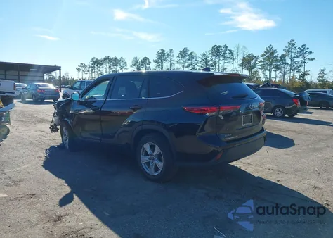 2021 Toyota Highlander Le из США, поврежденный, VIN 5TDZZRAH2MS051105